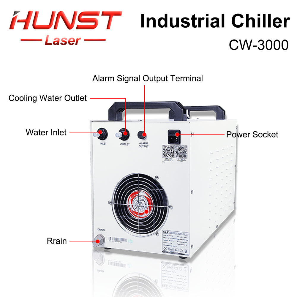 HUNST S&A CW3000 Industrial Wa - Laser Industrial Chiller review and price