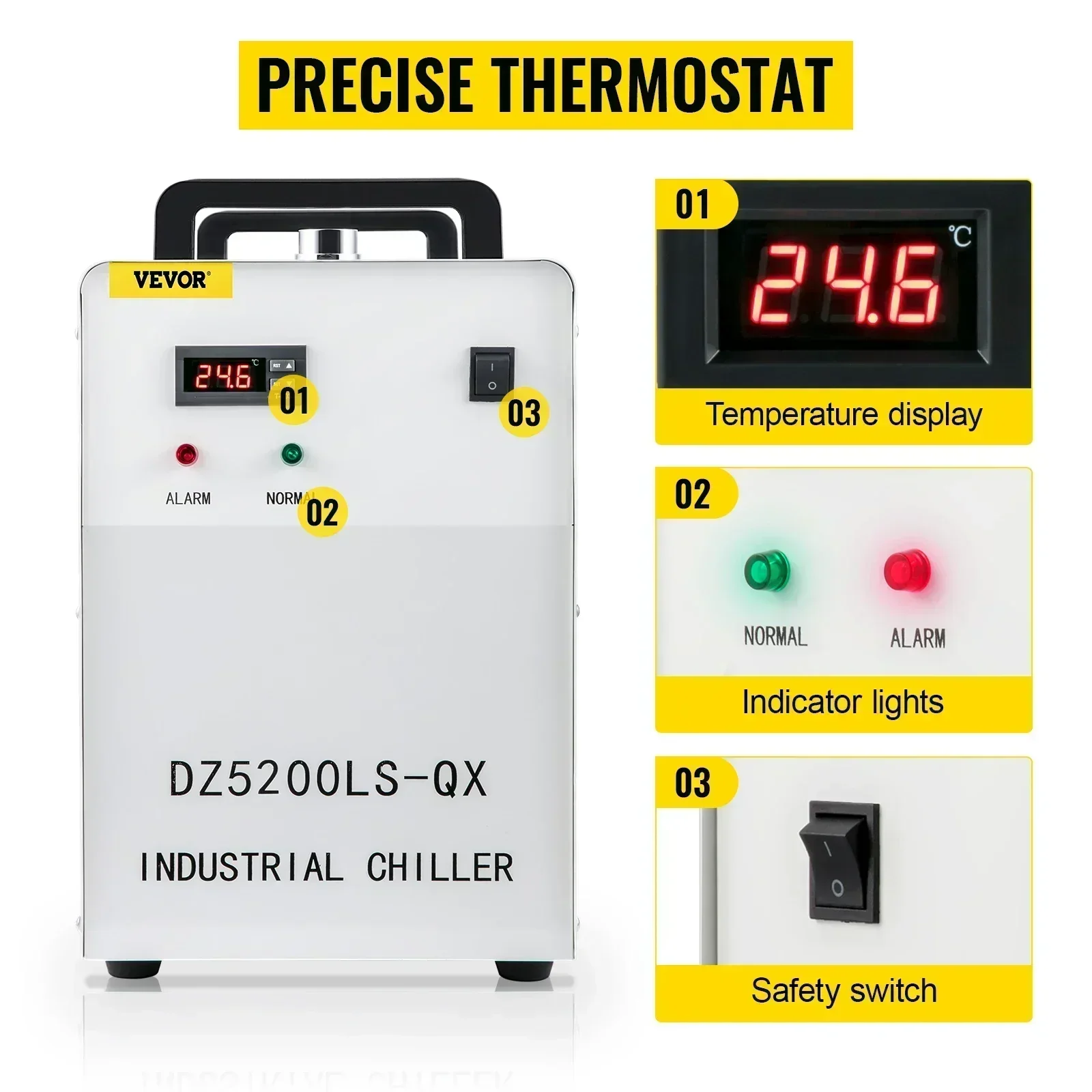 Industrial Cooling Water Chill - Laser Industrial Chiller review and price