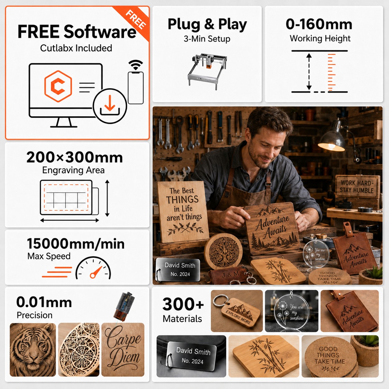 Carverall K15 Pro Laser Engrav - Laser Marking Machine review and price