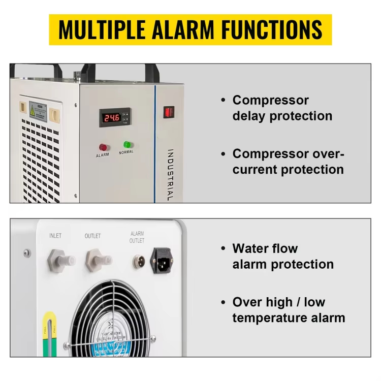 CW3000 CO2 Laser Water Chiller - Laser Industrial Chiller review and price